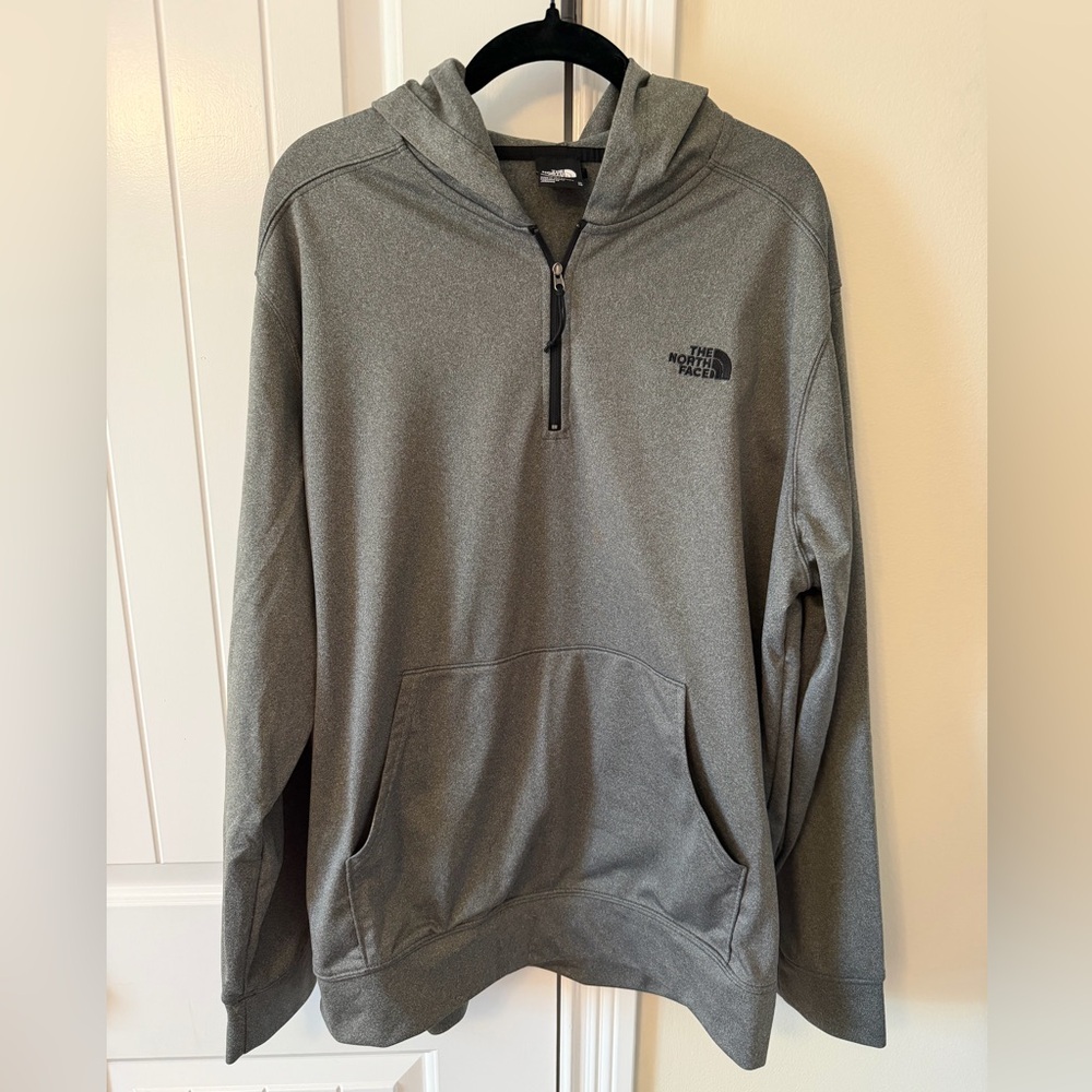 The North Face Charcoal Quarter-Zip Pullover